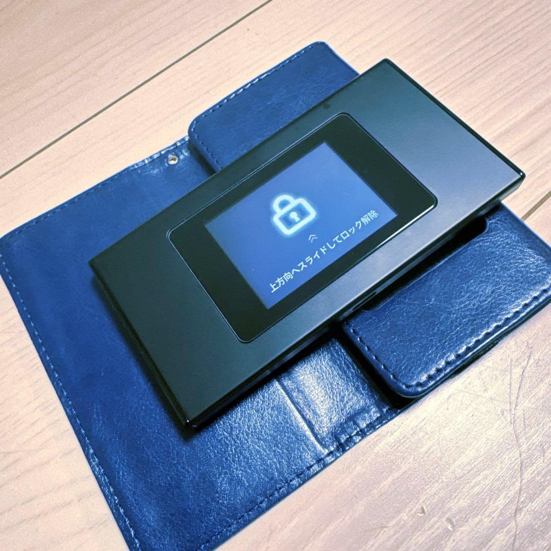 海外でも使える！MR1 リチャージルーター 4G フィルム、ケース付　ギガセット