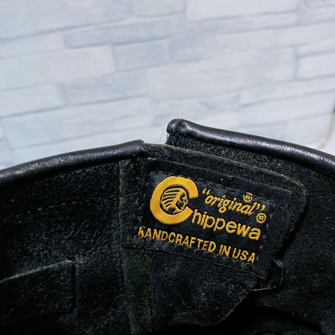 CHIPPEWA チペワ 7インチハイランダーエンジニアブーツ 黒 27.5