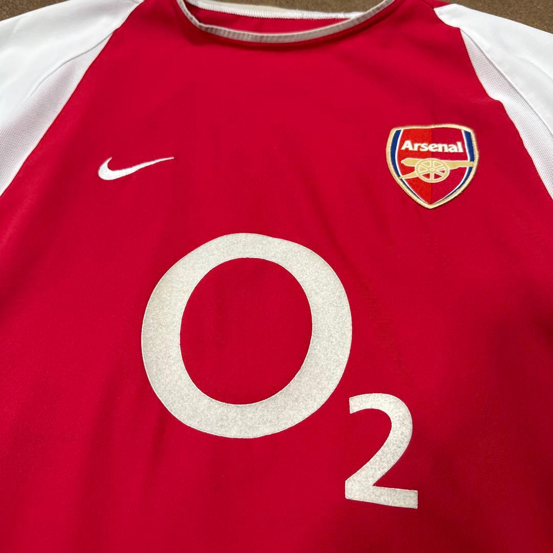 Nike Arsenal 半袖シャツ レッド/ホワイト ビンテージ