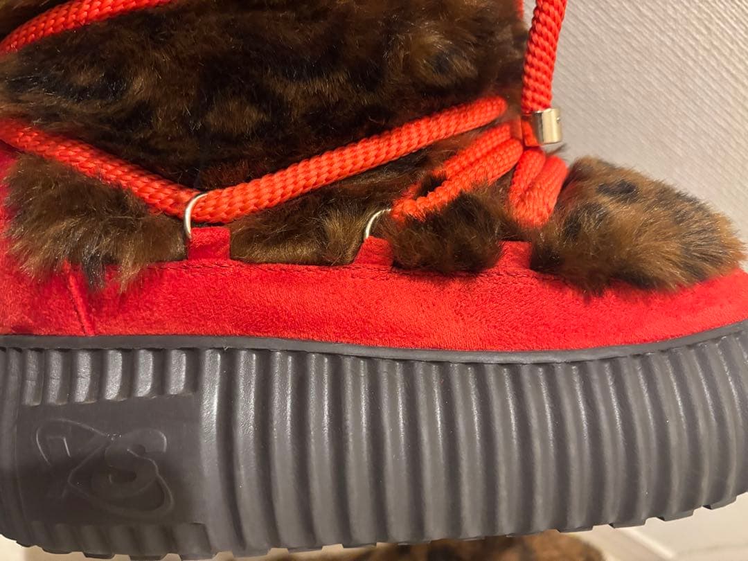 yello レオパード ブーツ