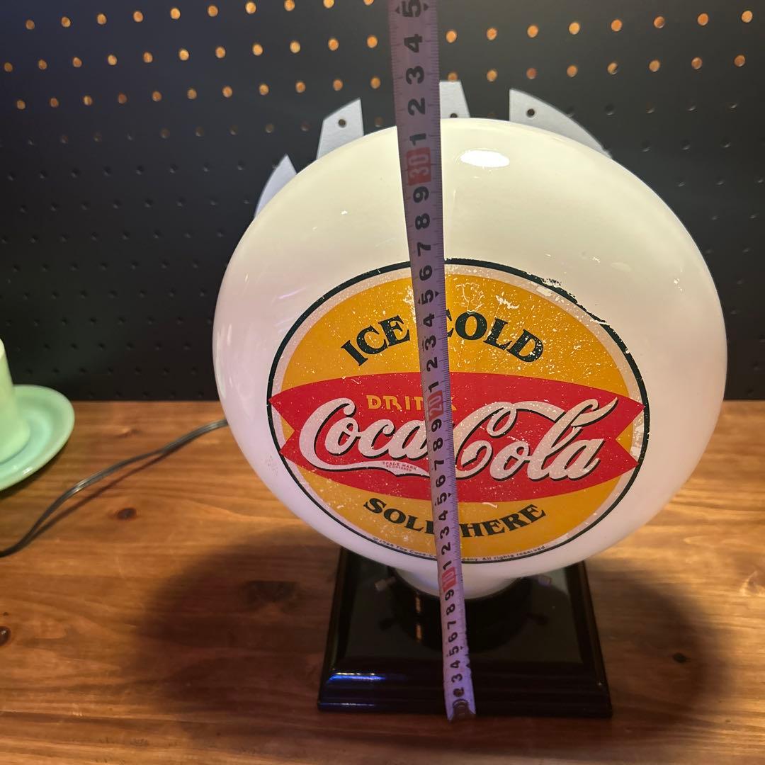 ヴィンテージ コカ・コーラ ランプ　ガソランプ