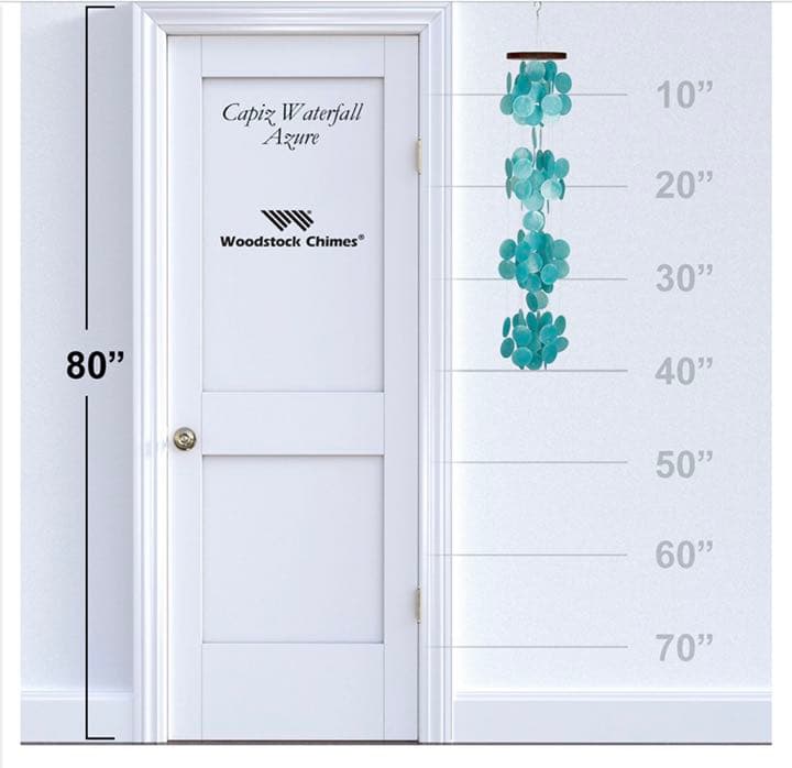 風鈴 woodstock chims capiz rainbow