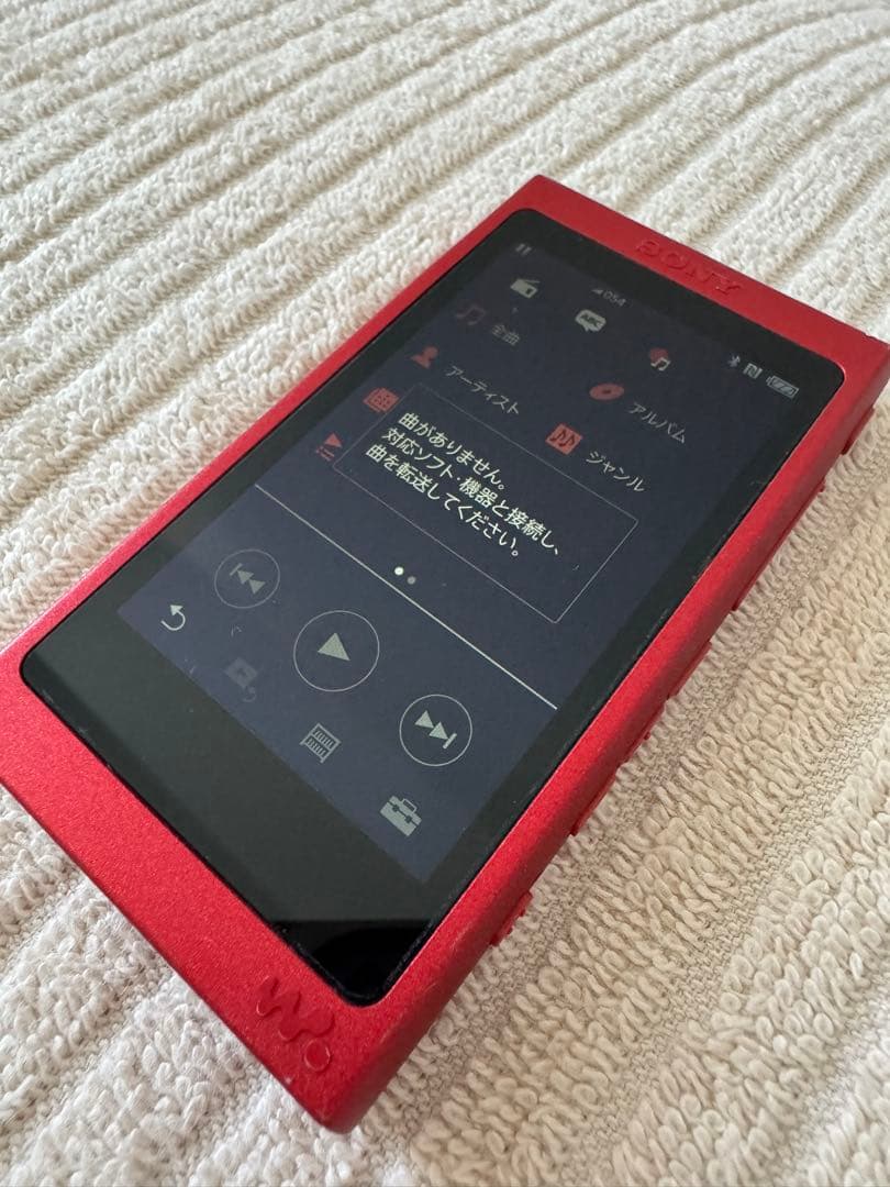 sony NW-A35HN ウォークマン ハイレゾ 16GB 赤