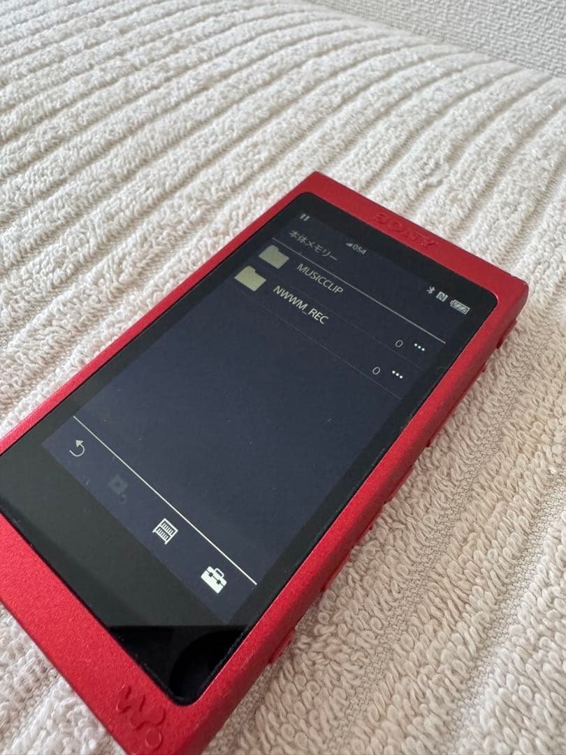 sony NW-A35HN ウォークマン ハイレゾ 16GB 赤