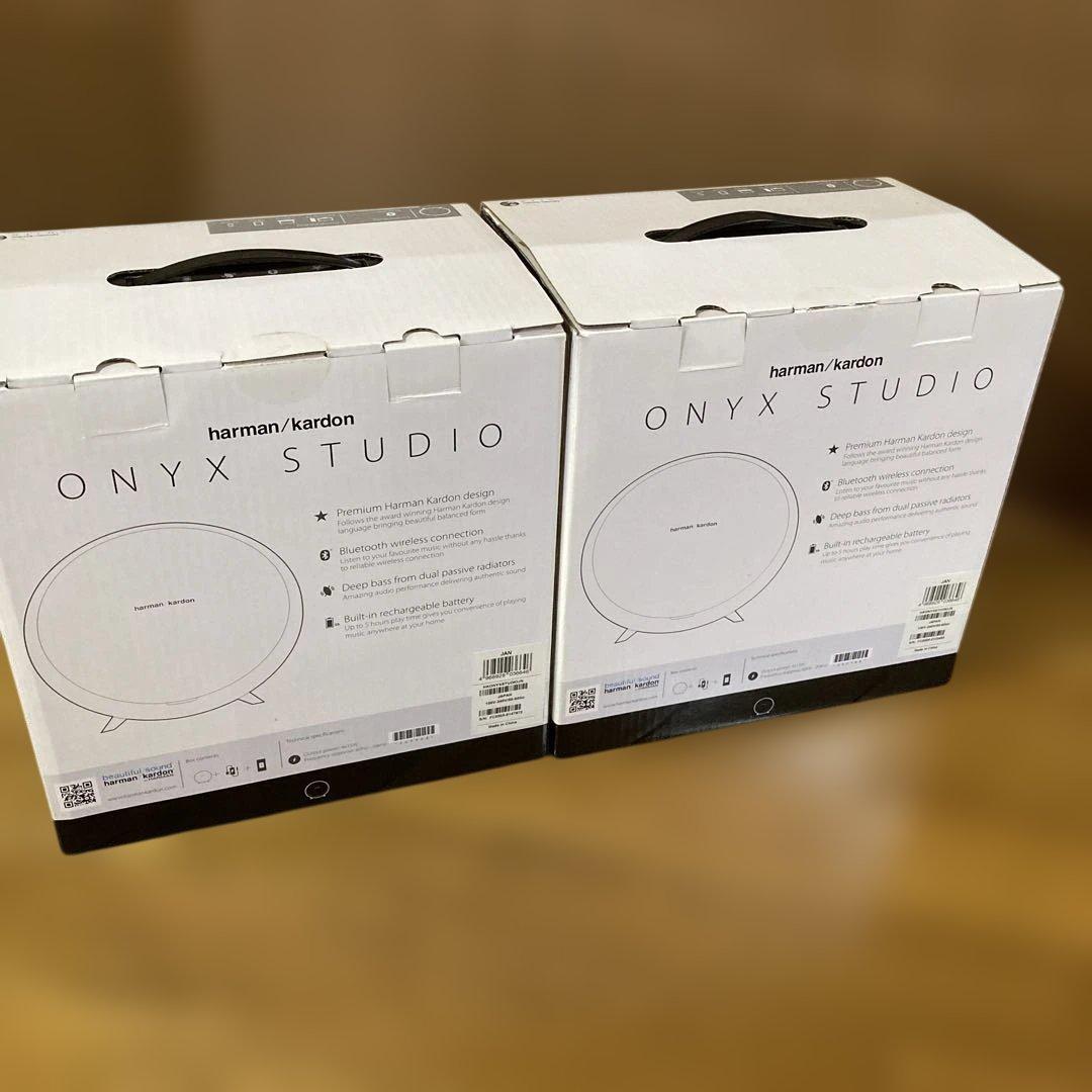 【新品・未使用品】harman/kardon ONYX STUDIO 2個セット