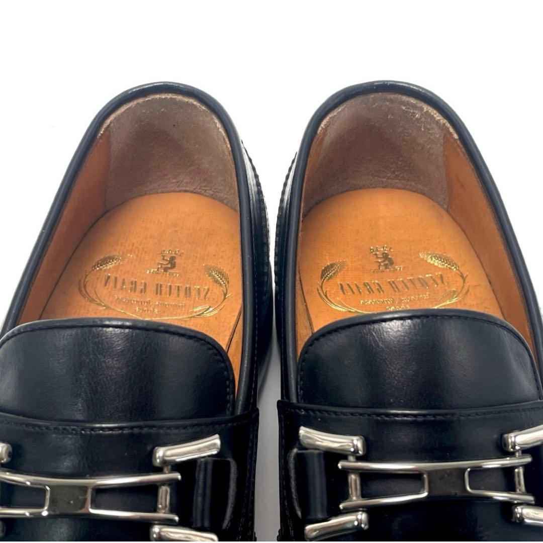 最終価格 美品 SCOTCH GRAIN ウイング チップ ビットローファー