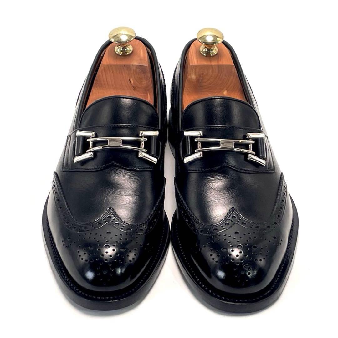 最終価格 美品 SCOTCH GRAIN ウイング チップ ビットローファー