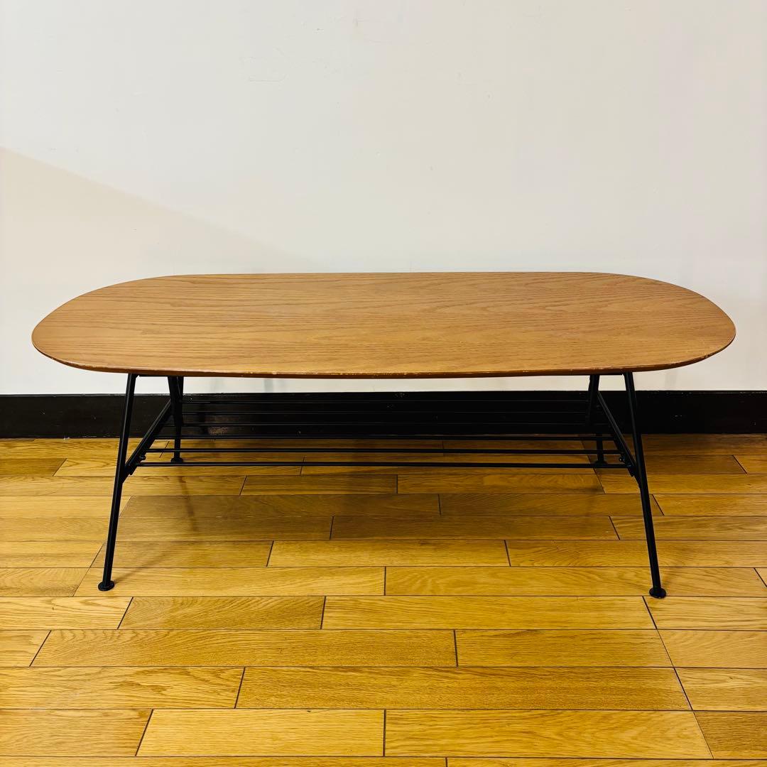 nico and... ローテーブル アジャストテーブル ウッド 送料込み