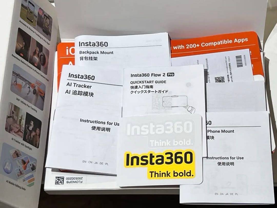 ⭐︎Insta360flow2pro ⭐︎