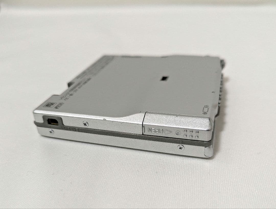 Panasonic MDプレーヤー SJ-MJ59 シルバー　動作品
