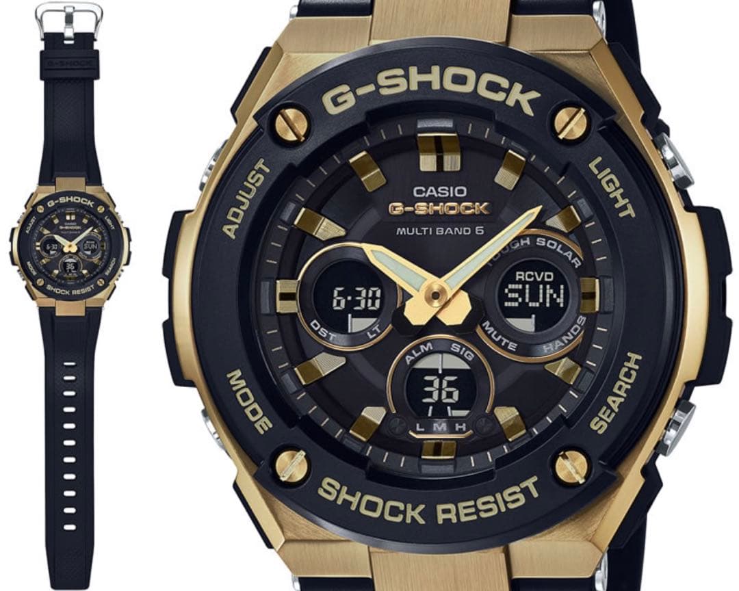 G-SHOCK G-STEEL ゴールド
