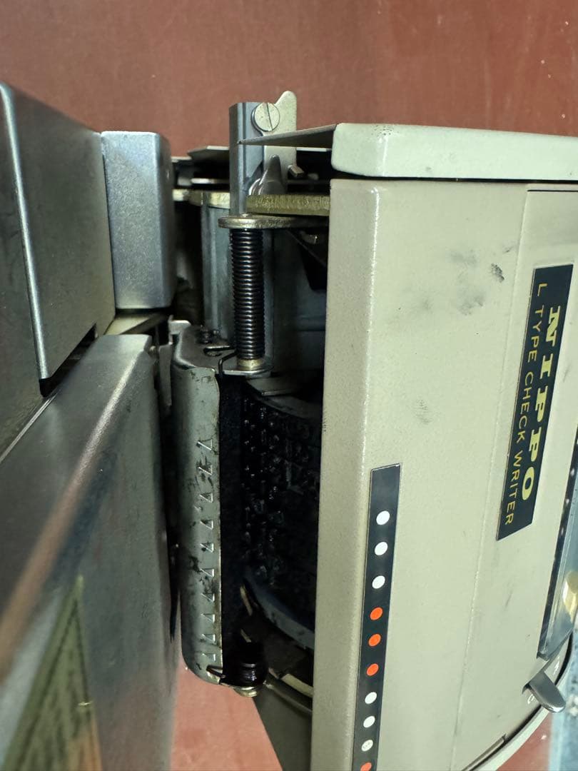 ビンテージ＊小切手のやつ