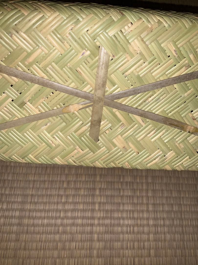 鳥越竹細工 市場かご エコバッグ　中サイズ　特選