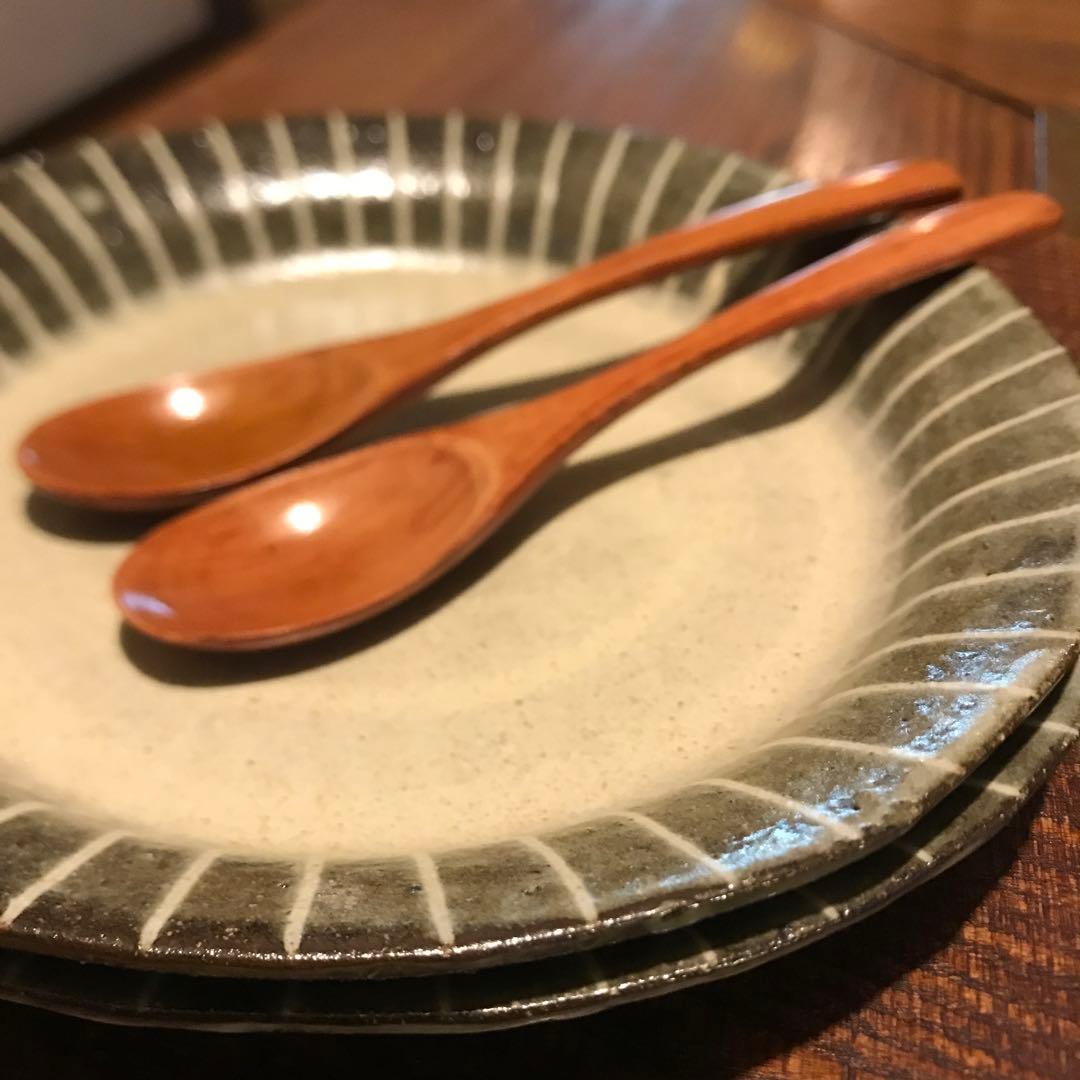 カレー&パスタ皿8枚スプーン付