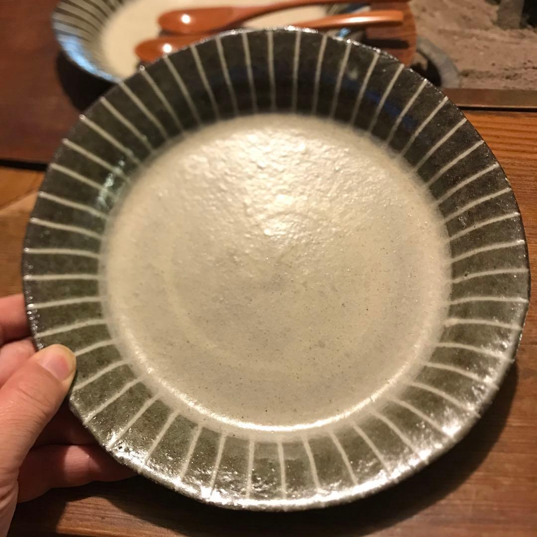 カレー&パスタ皿8枚スプーン付