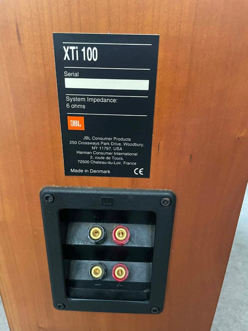 JBL XTI 100 スピーカー音出し確認済み