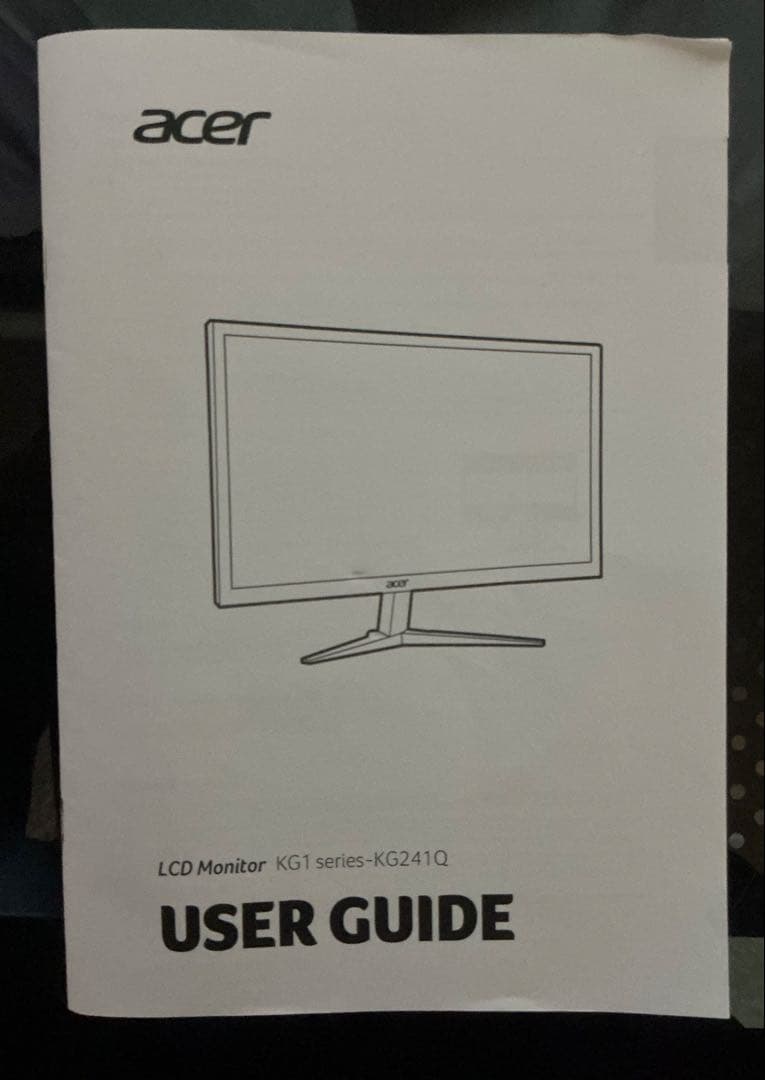 【165hzゲーミングモニター】KG241Q Sbmiipx