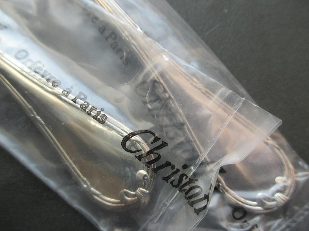 プルページ☆級銀器クリストフルシルバー銀P　カトラリー6本　リュバン