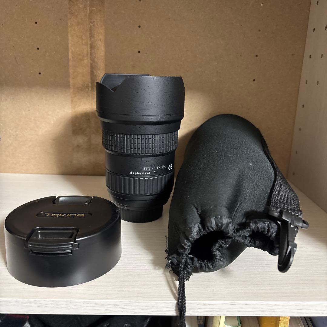 【値下げ】Tokina SD 16-28 F2.8(1F)FX レンズケース付き