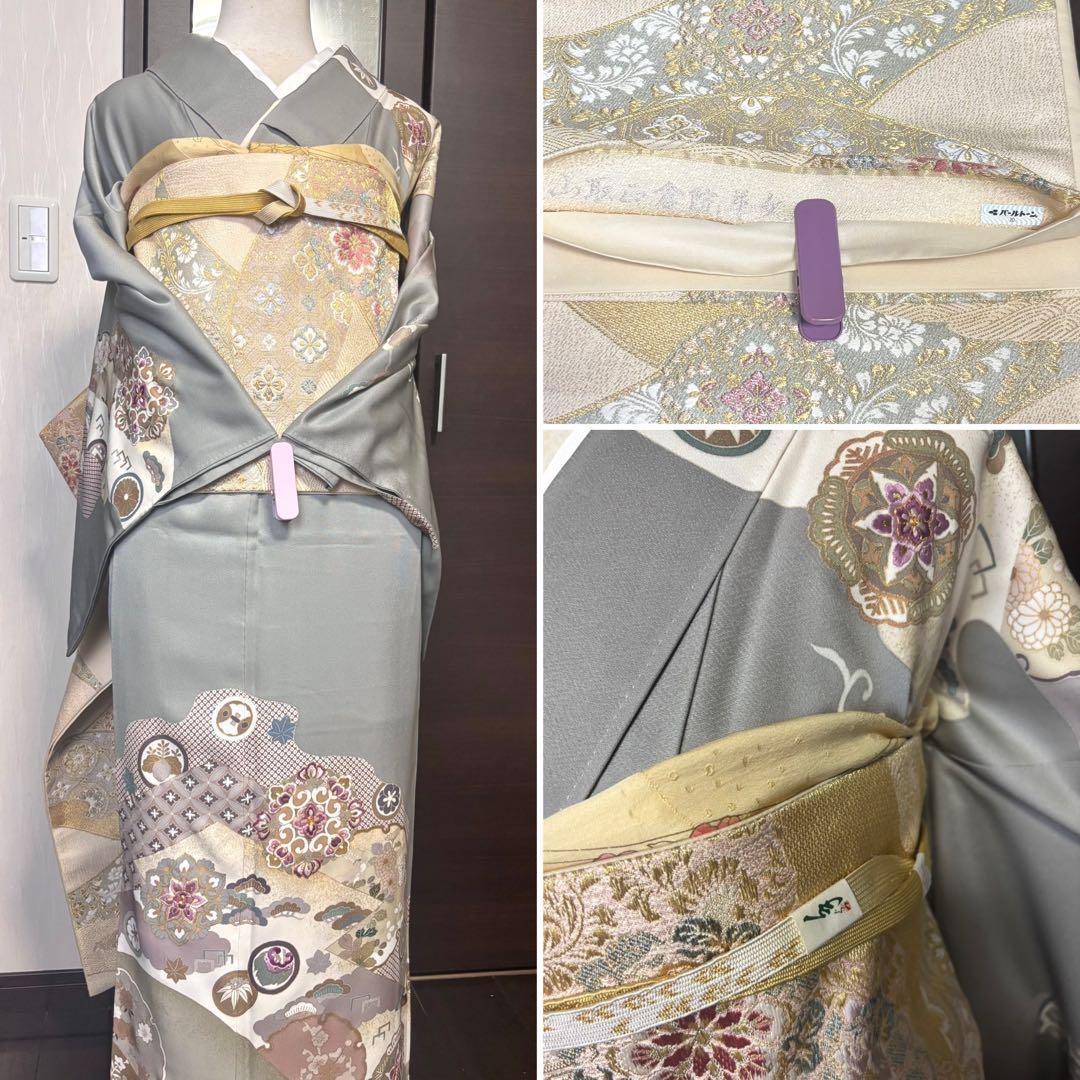 帝王紫　訪問着　フルセット　入学式　卒業式　お宮参り