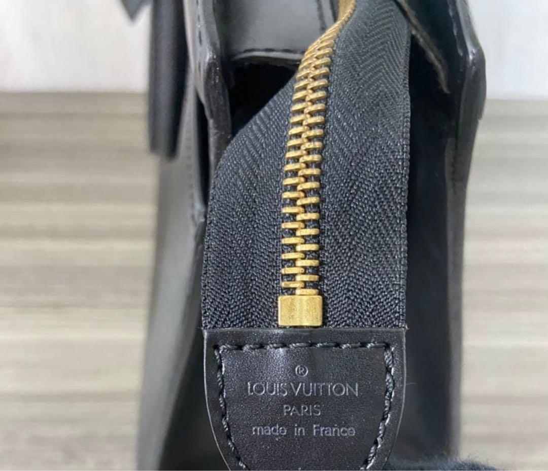 サ*a様 ルイヴィトン ビジネスバッグ エピ リヴィエラ レザー ブラック　チャ