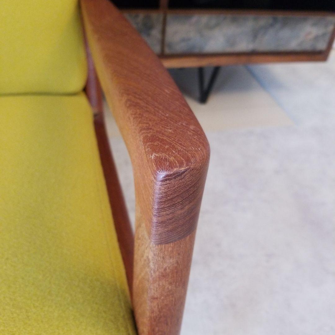 France & son　シングルソファ　チーク材　北欧ビンテージソファ