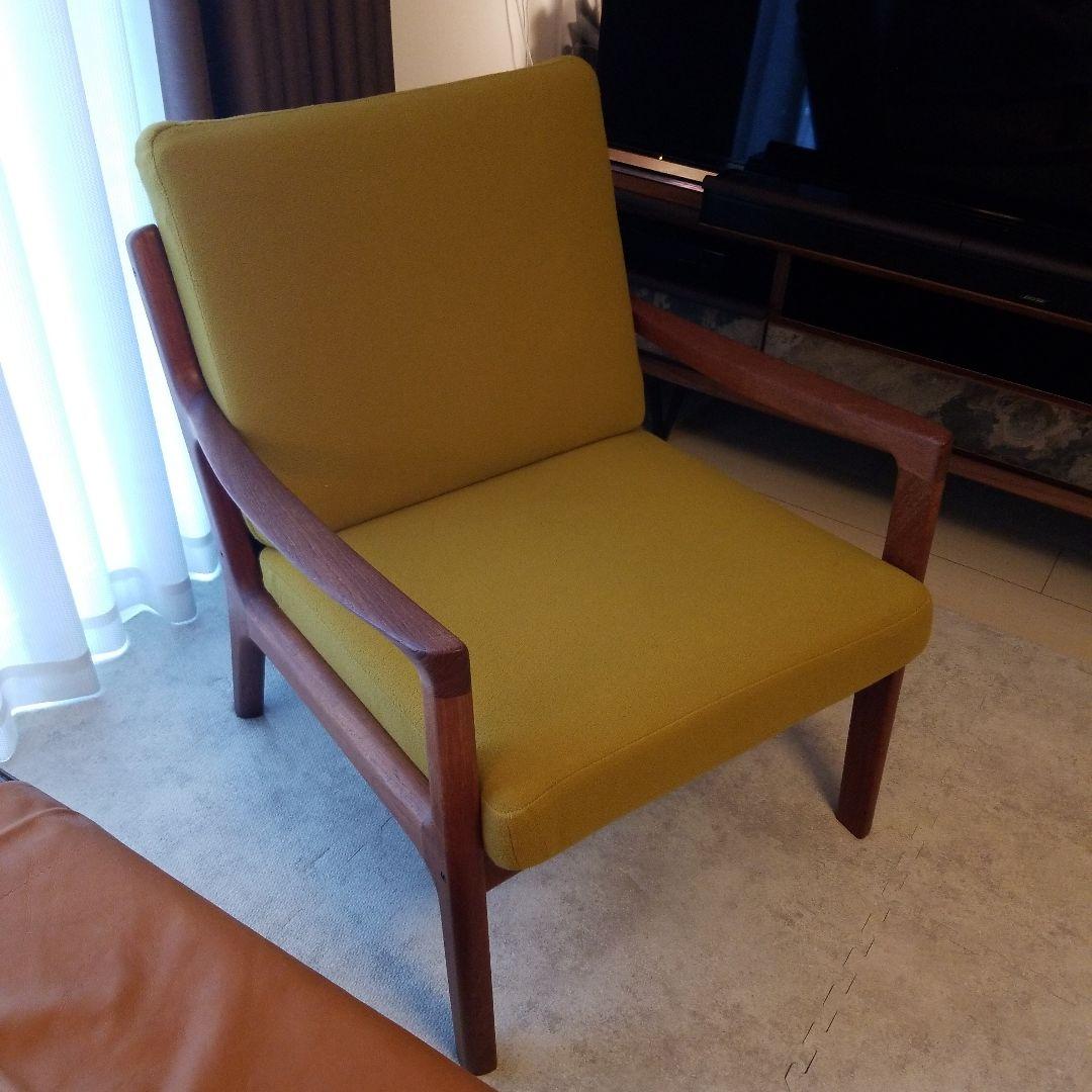 France & son　シングルソファ　チーク材　北欧ビンテージソファ