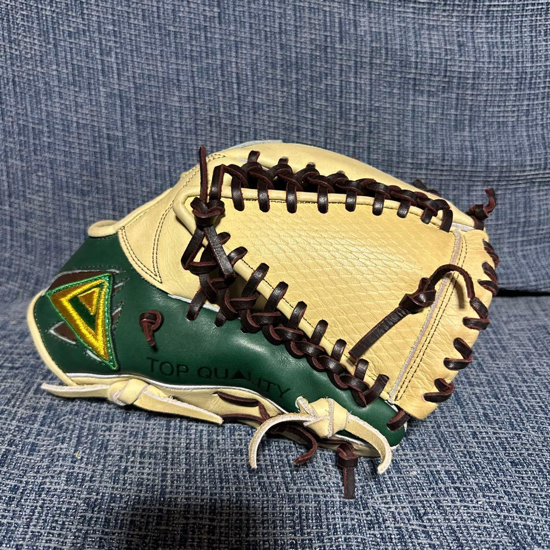 値下不可【中古】デルタ 一般軟式 内野グローブ DIF-2 薬指リング