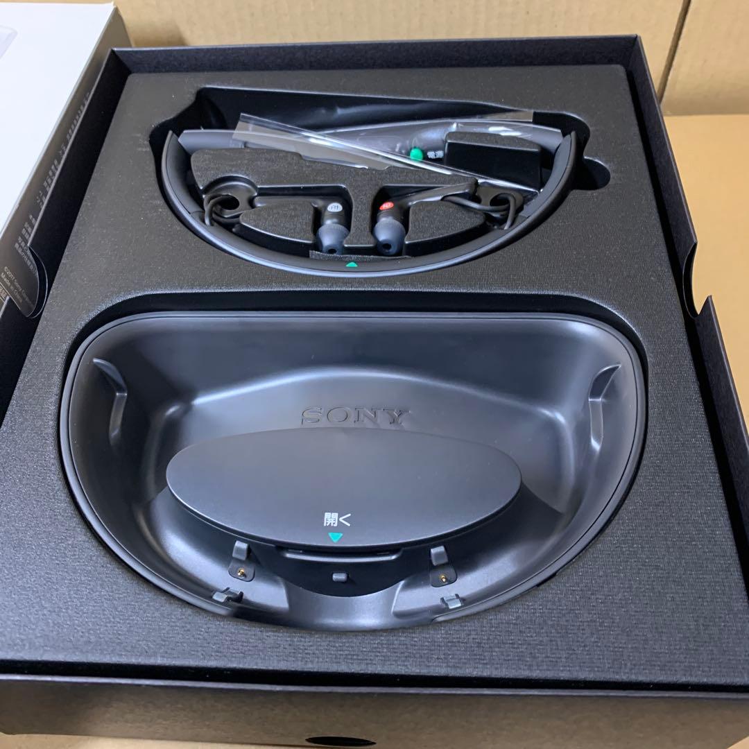 新品　ソニー 首かけ集音器/テレビ用スピーカー SMR-10 ブラック