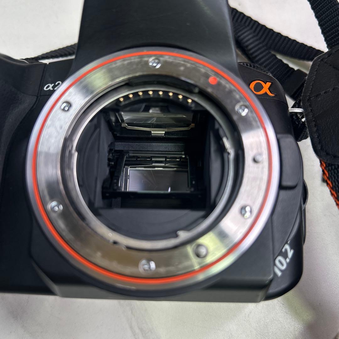 6755 【動作未確認】SONY ソニー α200 ダブルズームレンズ キット