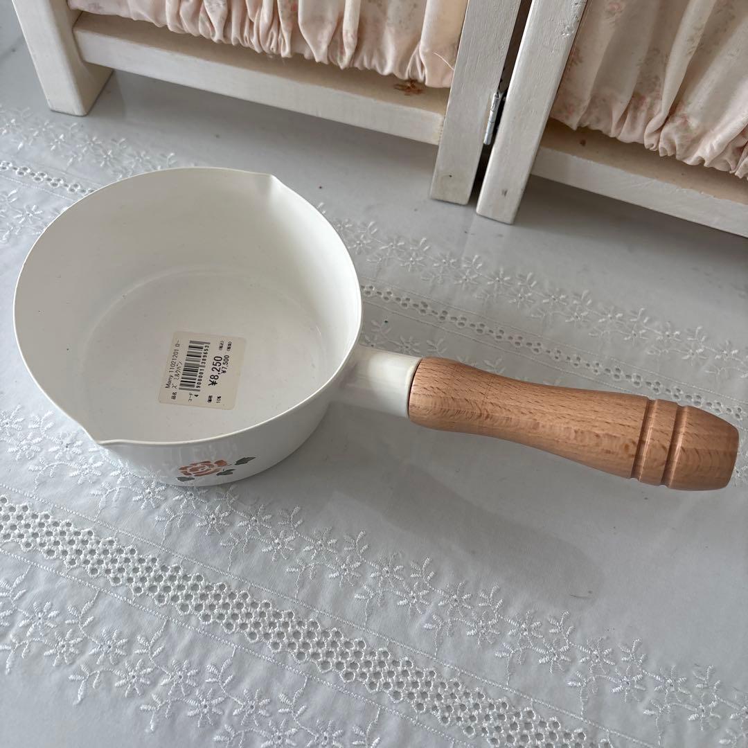 ♡マニーローズ♡ホーローミルクパン♡many♡