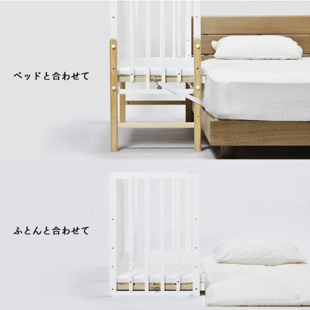 【早い者勝ち❣綺麗☆】大和屋 ベビーベッド そいねーるⅢ⭐︎ アポ