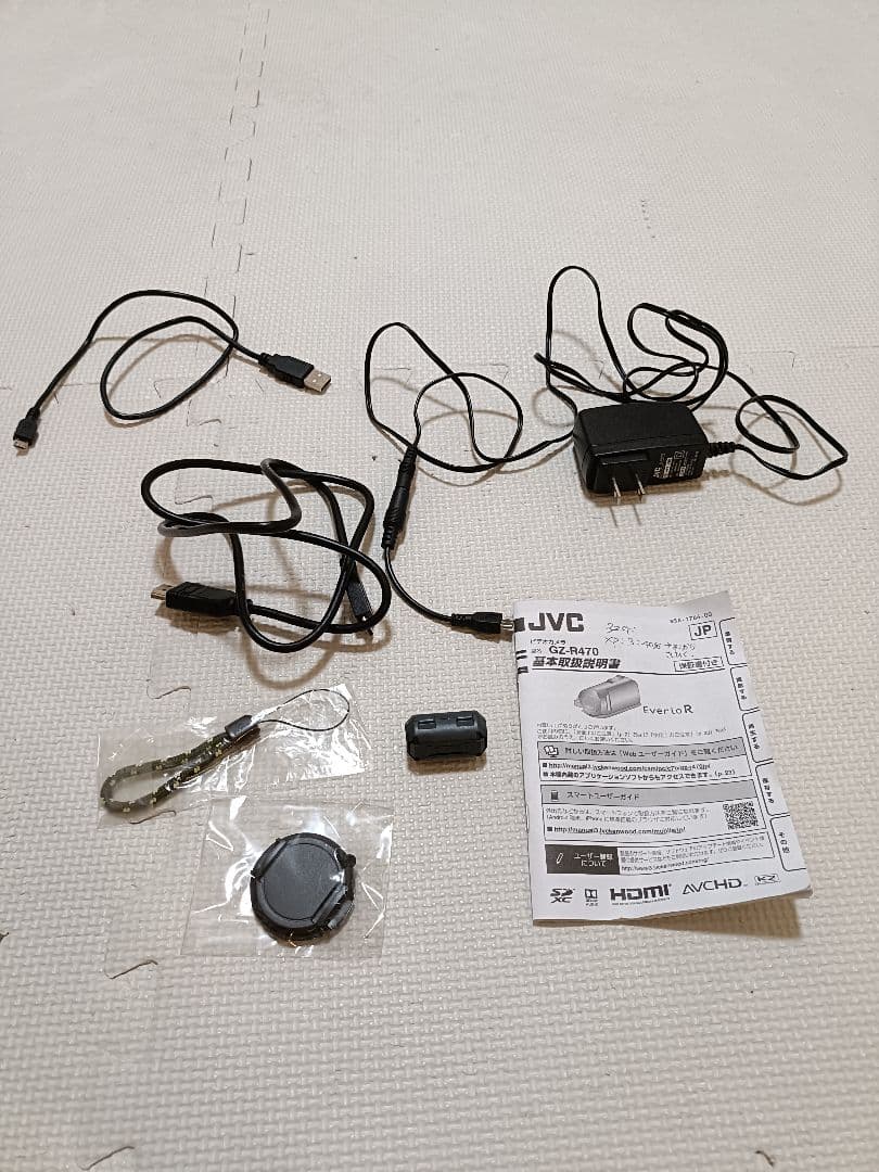 【美品】JVC GZ-R470+Ranyx超望遠レンズ108倍 フルセット