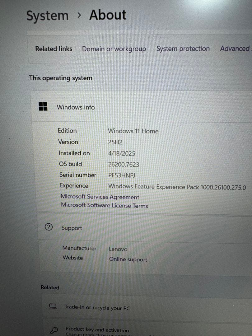 Windowsノート本体 Lenovo Thinkpad T14 Gen4