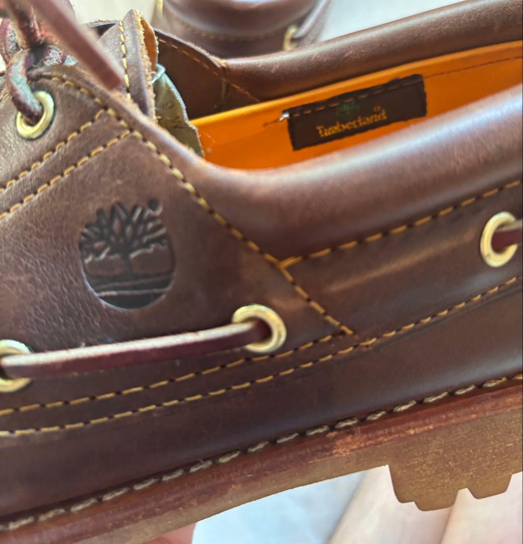 Timberland 3eye デッキシューズ US9/27cm ブラウン
