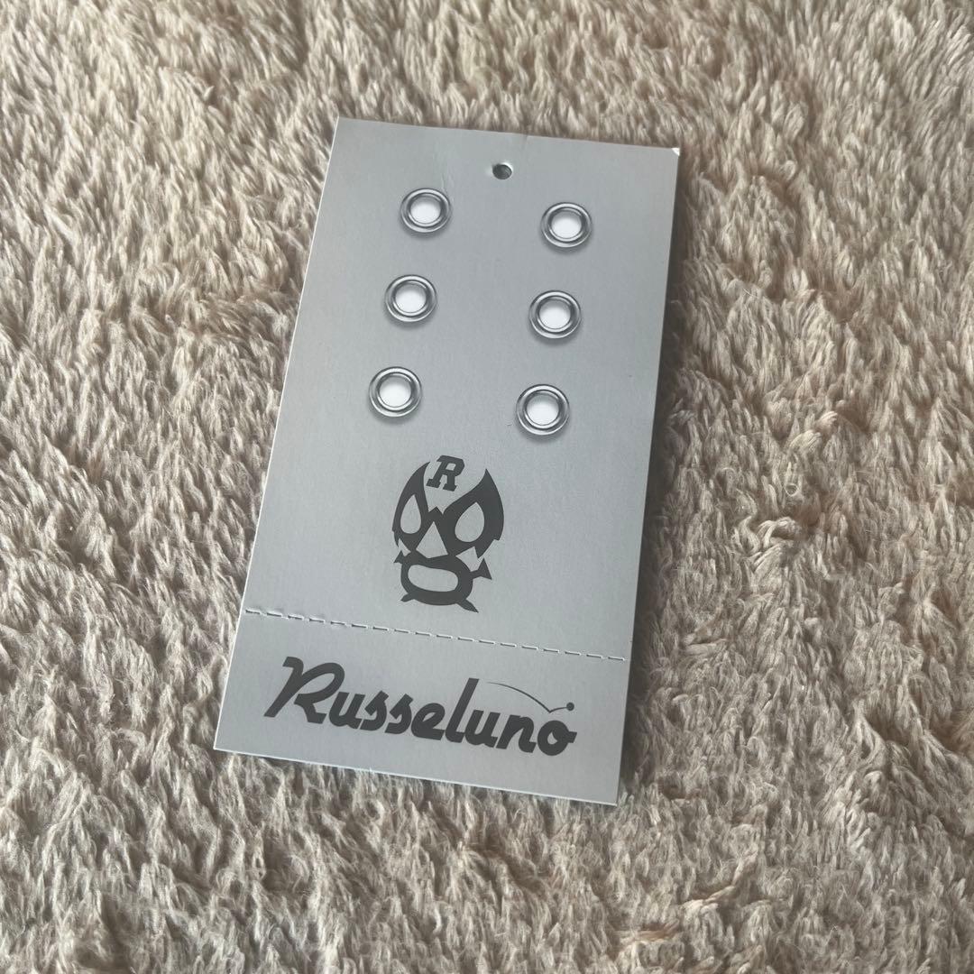 Russeluno ノースリーブベスト ホワイト/ピンク