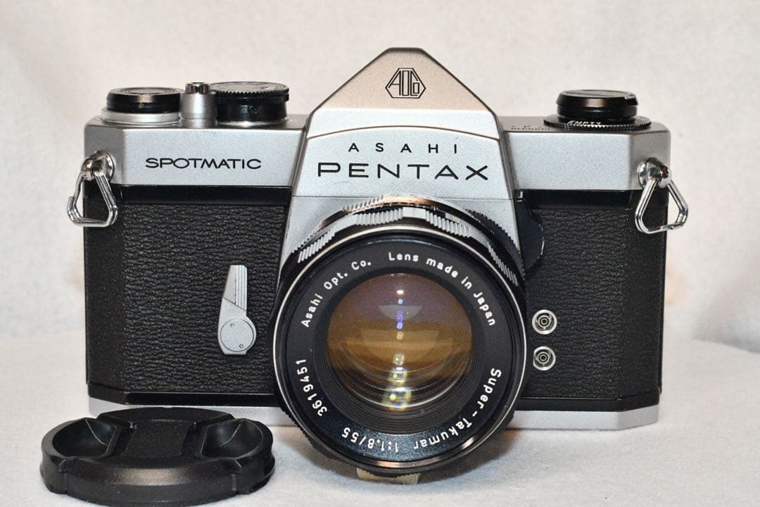 お値引き中 《動作品》pentax sp + 標準レンズ付きフィルムa296