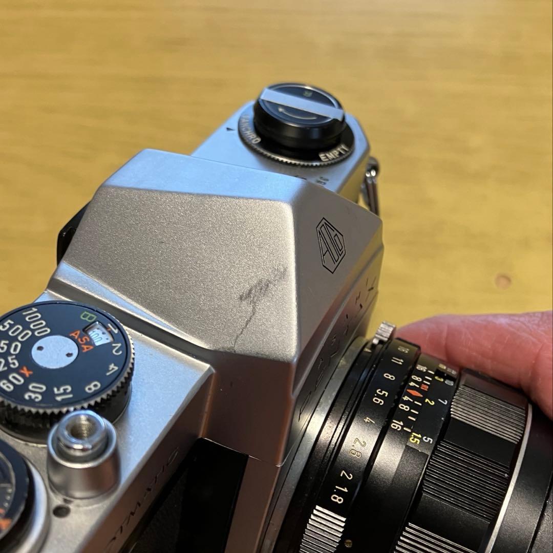 お値引き中 《動作品》pentax sp + 標準レンズ付きフィルムa296