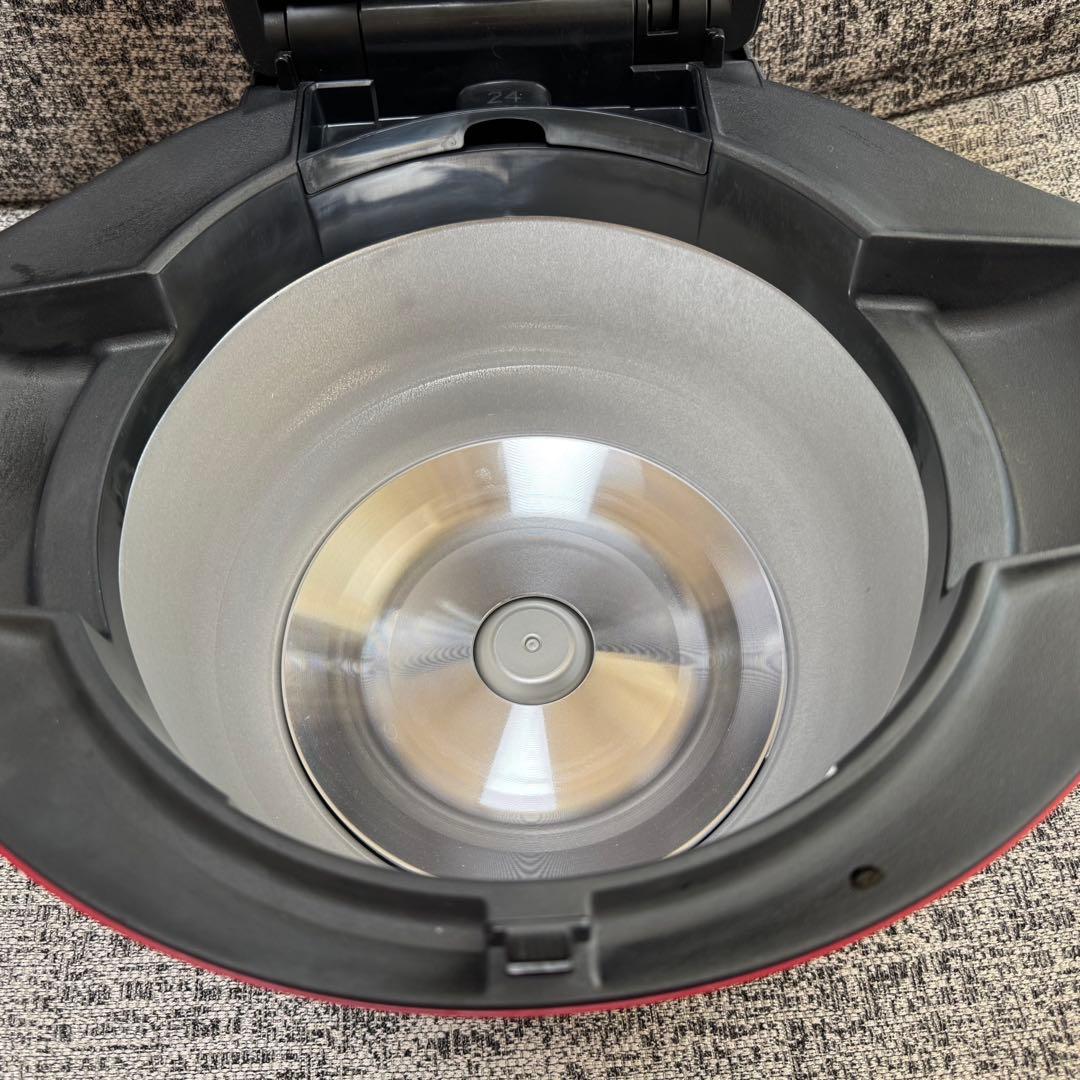 【極美品】SHARP ホットクック KN-HW24F レッド 2.4L