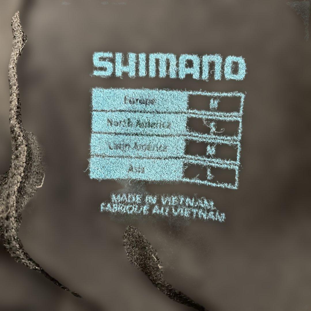 【美品】シマノSHIMANOビブパンツサイクルウェアサイクリングパンツLメンズ黒