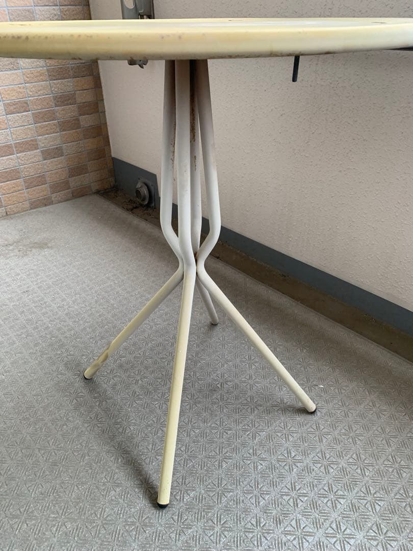 折畳みテーブル　サイドテーブル　コーナーテーブル　ガーデンテーブル