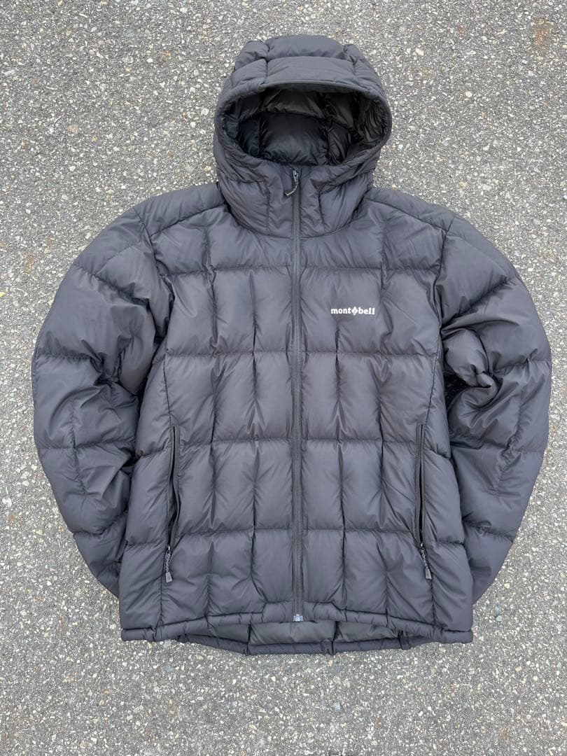 montbell モンベル ネージュダウン パーカ ブラック Lサイズ