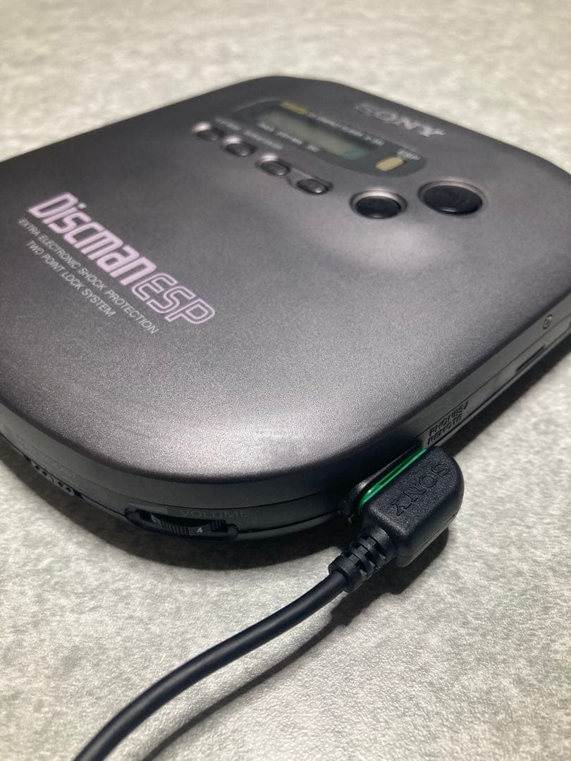 SONY ポータブルCDプレーヤー D-335 Discman ESP 動作品