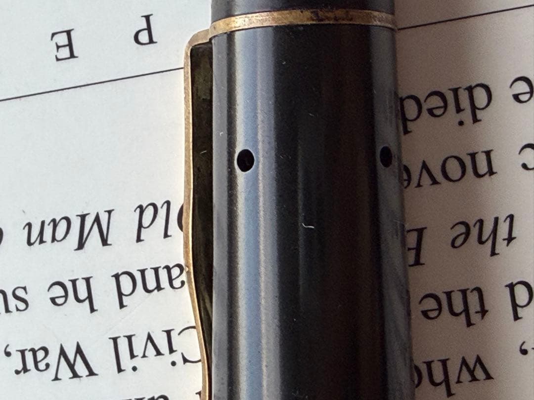 Y*り様 montblanc モンブラン　102g セーフティ式万年筆