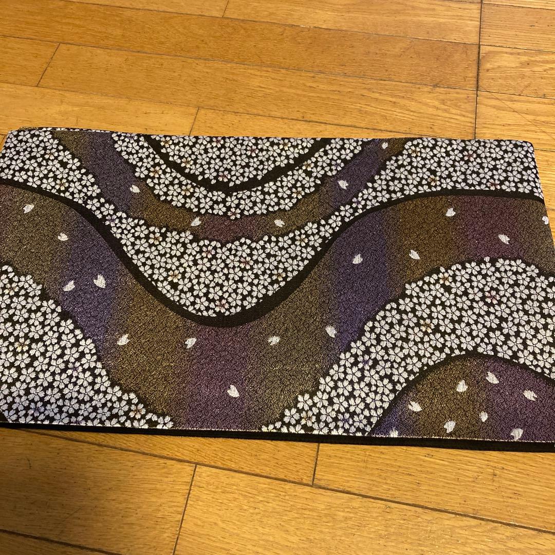 【お値下げ中】振袖用　桜柄帯帯締めのセット