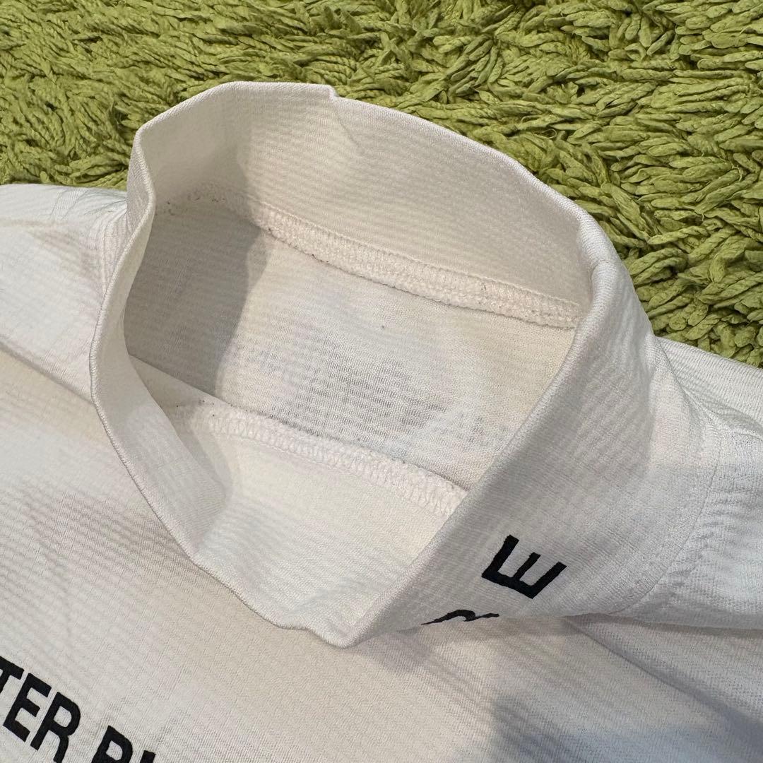 マスターバニーエディション 長袖モックネックシャツ ホワイト 白 サイズ0