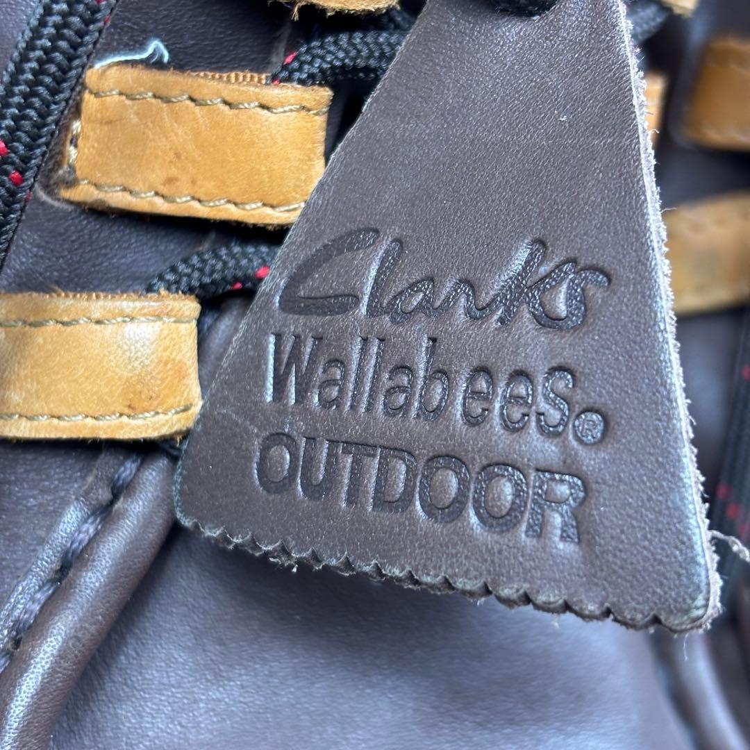 珍品　Clarks Wallabees OUTDOOR クラークスワラビーハイ
