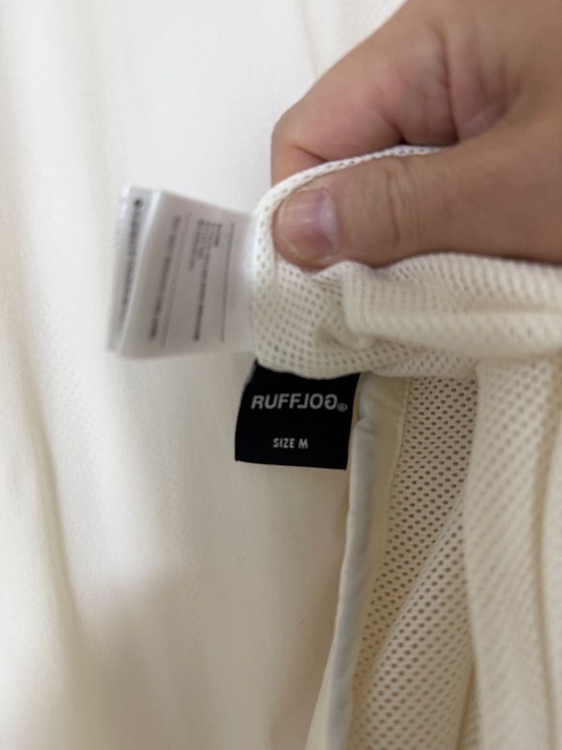 RUFFLOG ホワイトゴルフウェア　長袖M