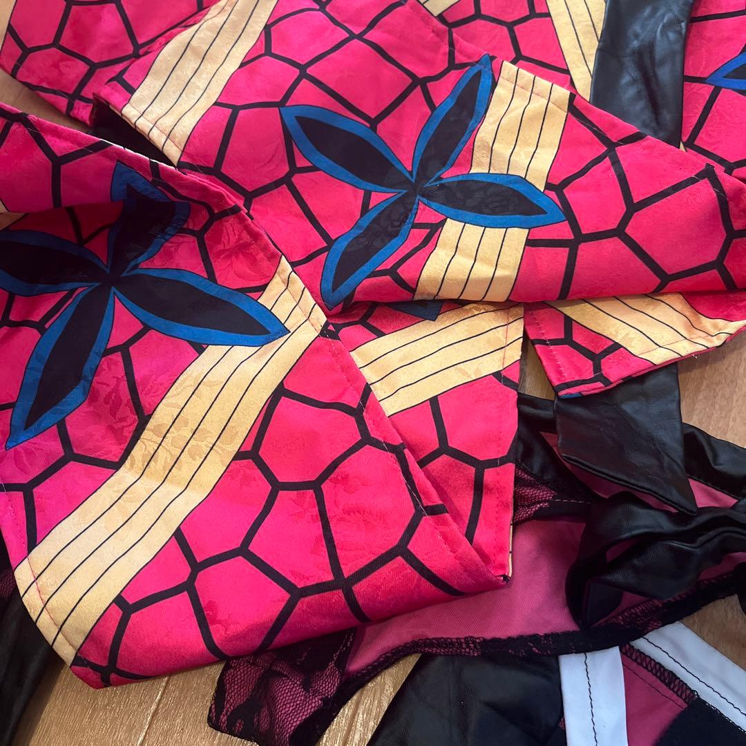 鬼滅の刃　堕姫　コスプレ　衣装一式　フリーサイズ