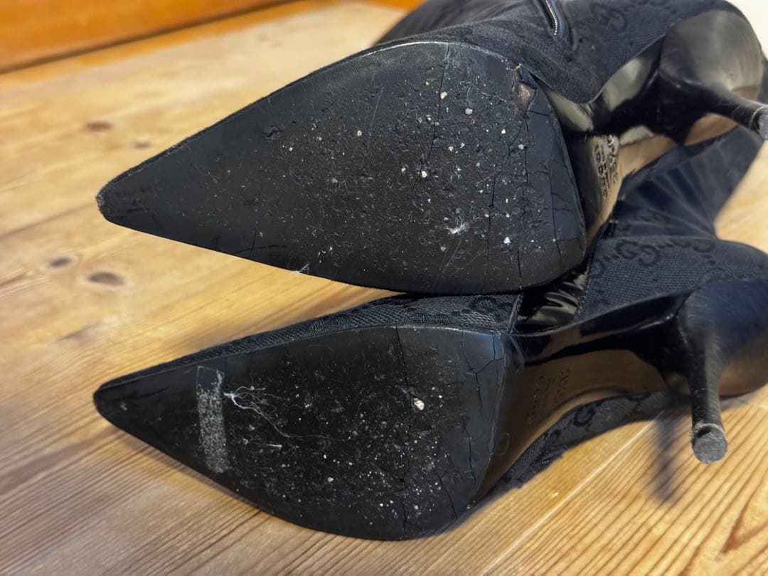 GUCCI ロングブーツ 高ヒール